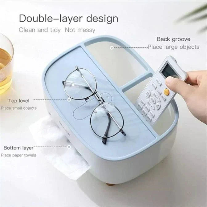 Ecoco Tissue Tissue Box with Multifunctional Holder.