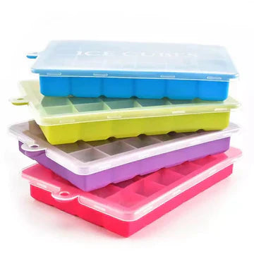 15 cubic Ice tray with lid - Free Shipping
