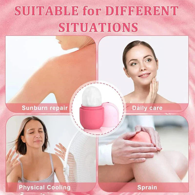 Silicone Face Ice Roller