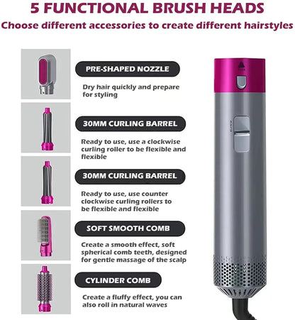 5 in 1 Hair Dryer Styling Tool