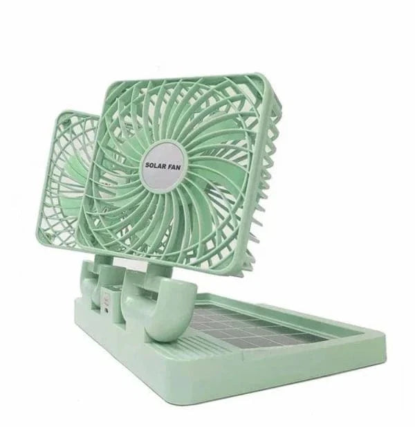 Dual Head Solar Fan